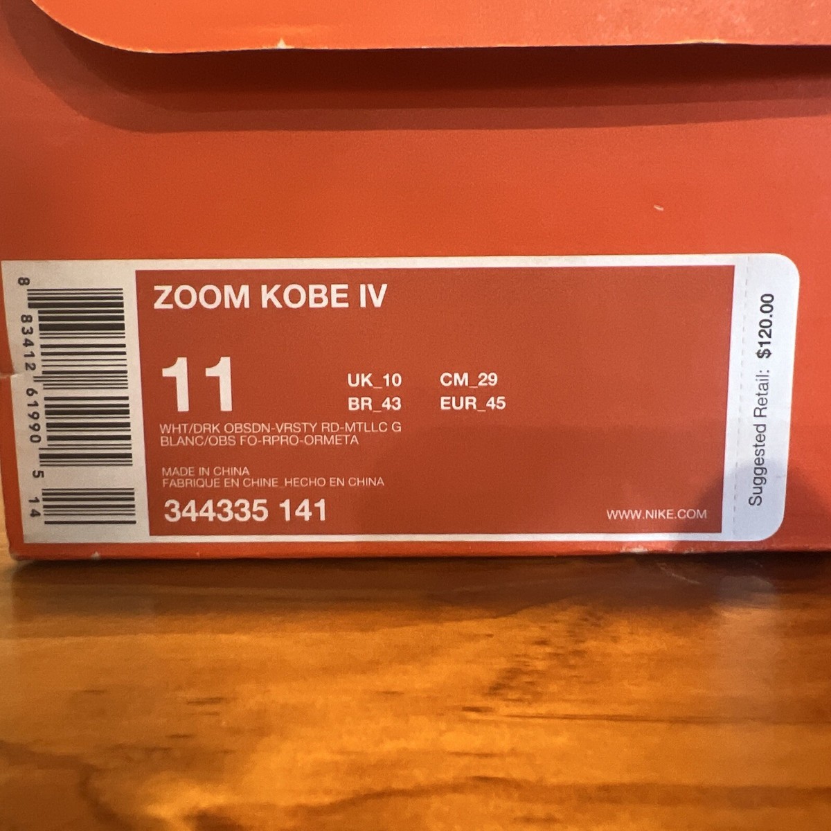 Kobe 4 サンプル品 china snake Nike Kobe 4 Protro “Black Snakeskin” Surfaces | House of Heat°