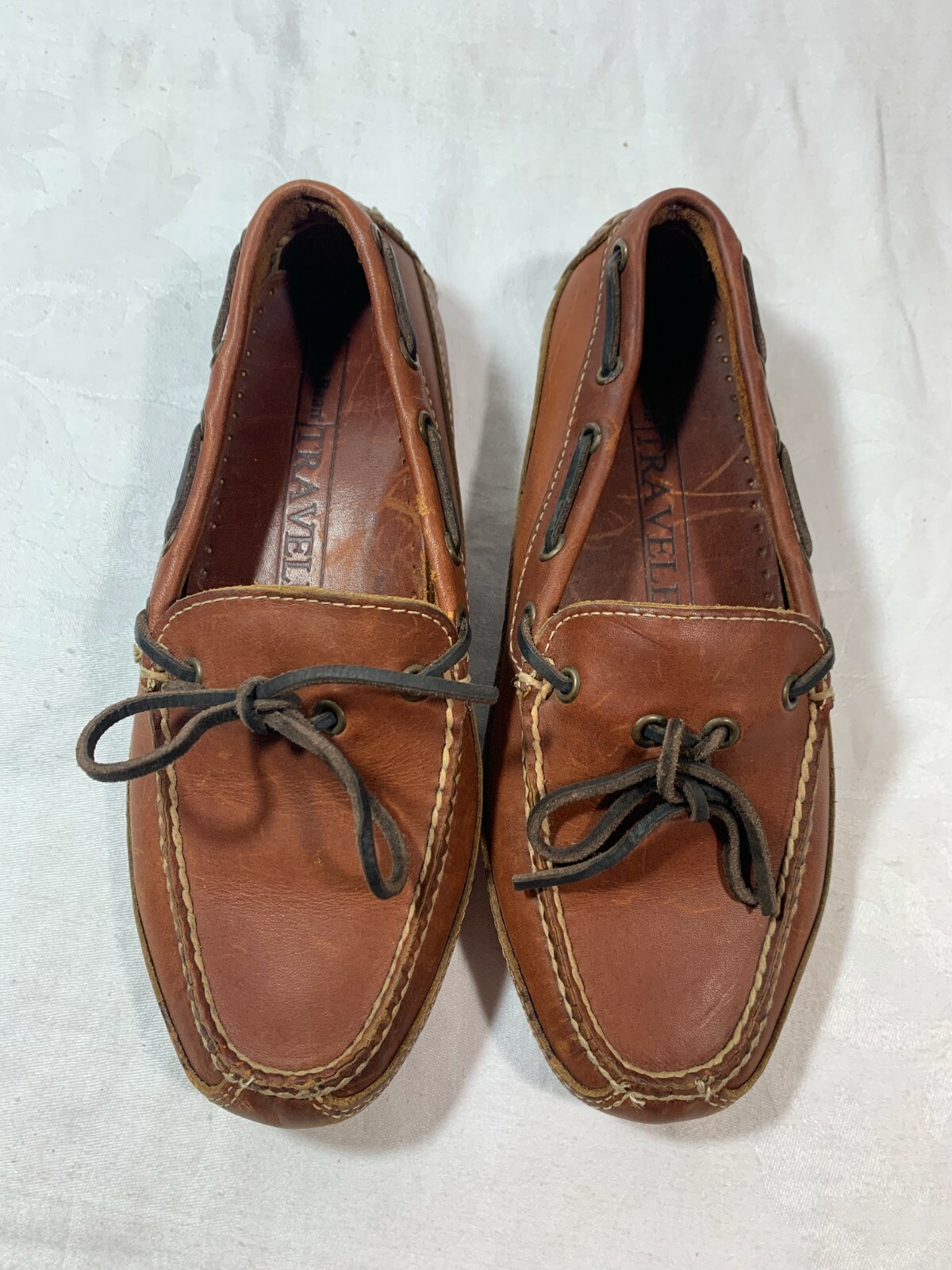 L.L. Bean Traveler Brown Leather 