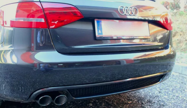 Audi a4 b8 sale rear bumper diffuser