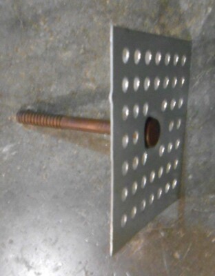 200 GEMCO 1212-0187 Navy Insulation Hangers Copper Coated Pin Galv Alum 2'' Base