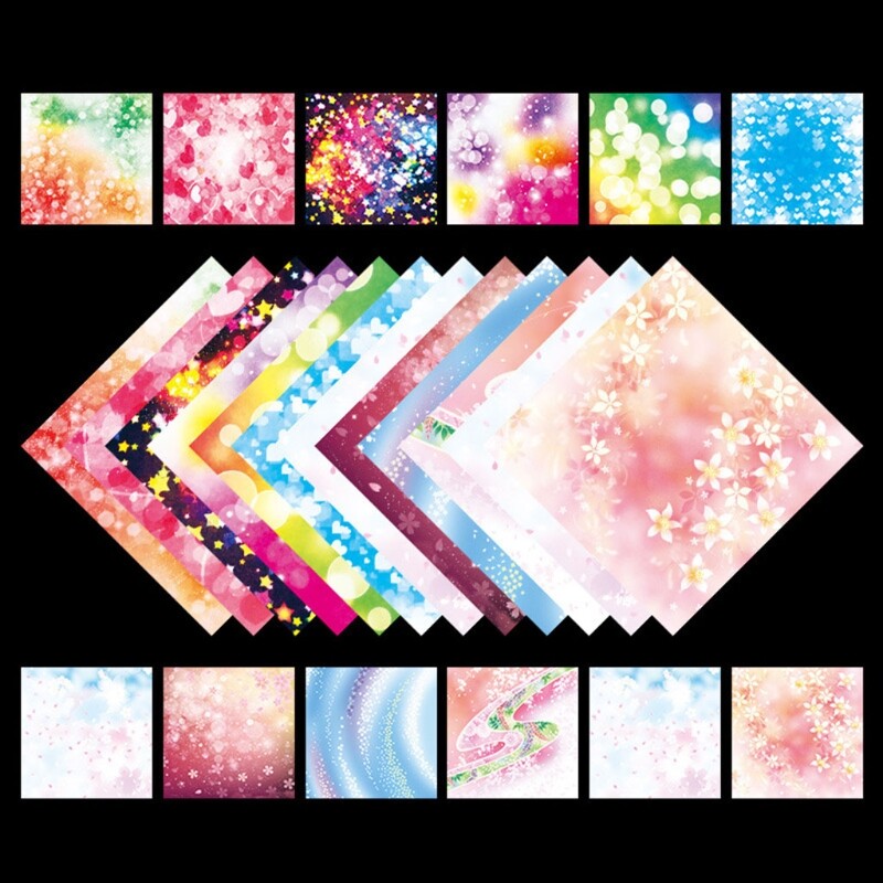 Papel 15 Diseños Doble Cara para Niños Regalos Arte y Proyecto