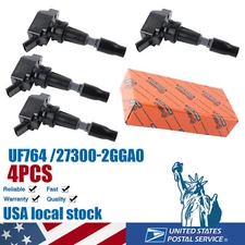 4x Ignition Coil For Hyundai Santa Fe Sonata Kia Sportage Optima L4 27300-2GGA0