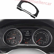 For VW Golf MK7/7.5 2014-2019 Real Carbon Fiber Dash Speedometer Odometer Frame