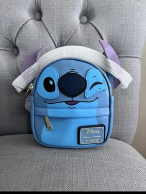 Loungefly Disney Lilo & Stitch Winking Stitch Wristlet