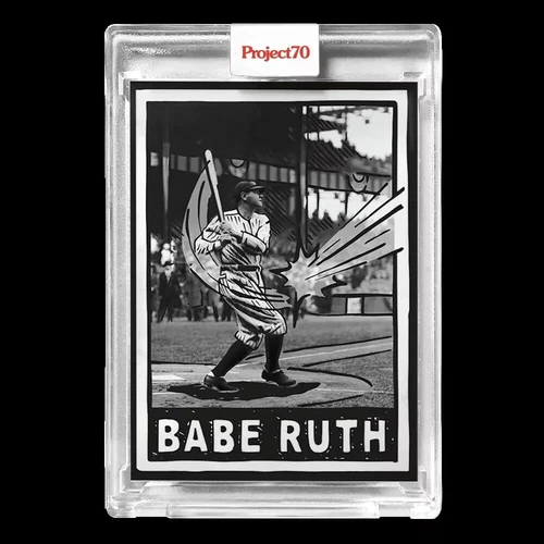 2021 Topps Project70® Card 653 Babe Ruth by Joshua Vides - Free Shipping!