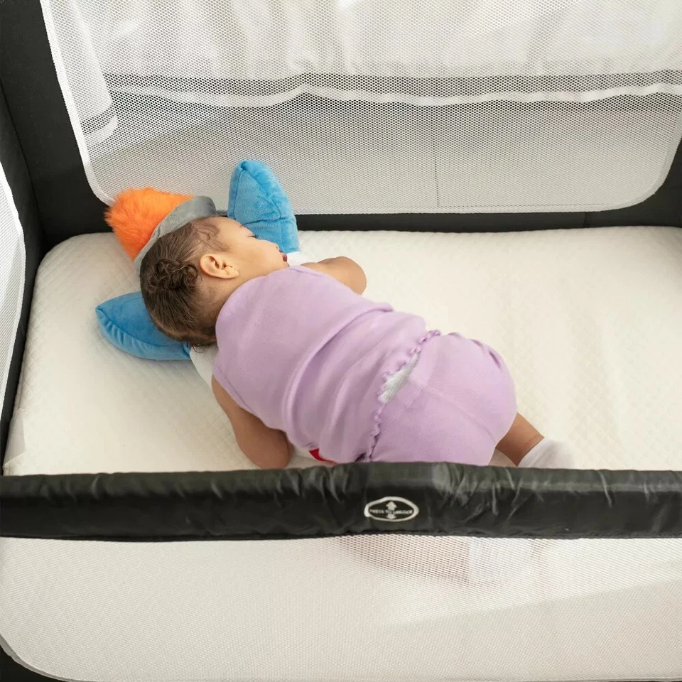 Pack and Play Mattress w/ Travel Carry Bag, Playard Mattress 38"x26" Pack N Play - Image 4 of 4