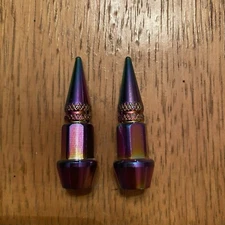 2 multi color spike valve caps rollfast iverson eliminator raleigh columbia buzz