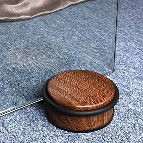Heavy Duty No Drill Floor Door Stopper Durability Stainless Steel