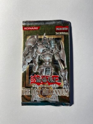 Yu-gi-oh Yugioh The Lost Millennium Booster Pack Sealed 1st Ed Hobby English