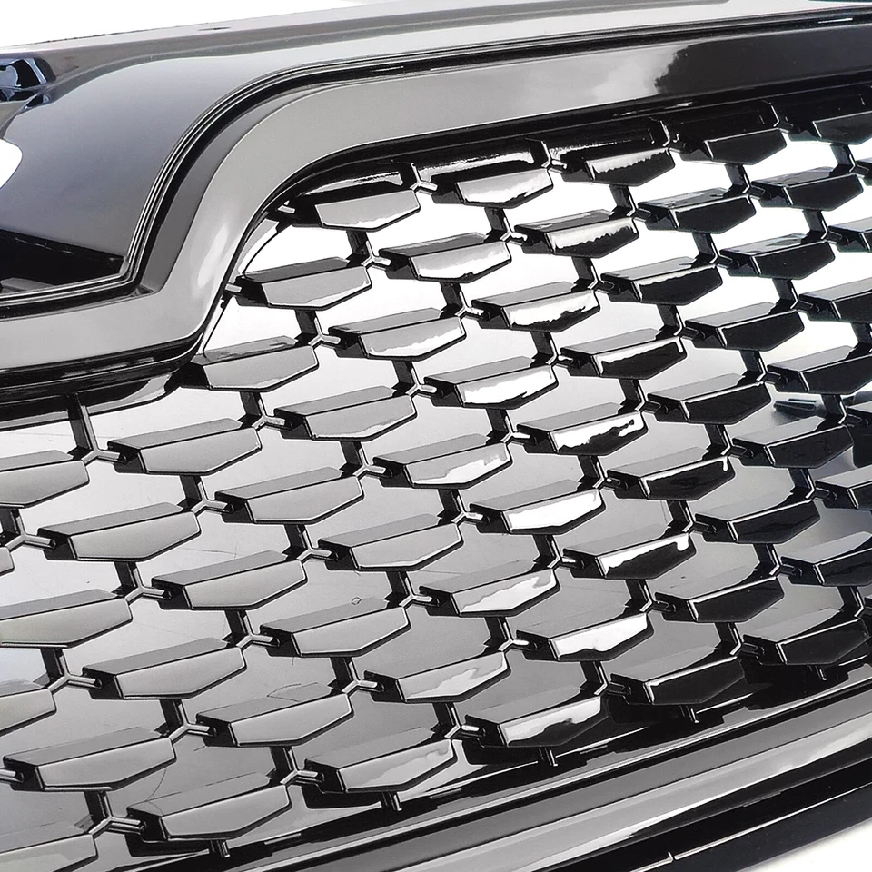 Sport RS Grille Black Gloss Honeycomb For Skoda Octavia 5E Pre-Facelift 12-17 - Image 3 of 4