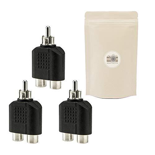 X3 Dubber RCA AD AUDIO AD AUDIO AD AUDIO AD AD AUDIO 2 Femminile a 1 Jack (X1m)