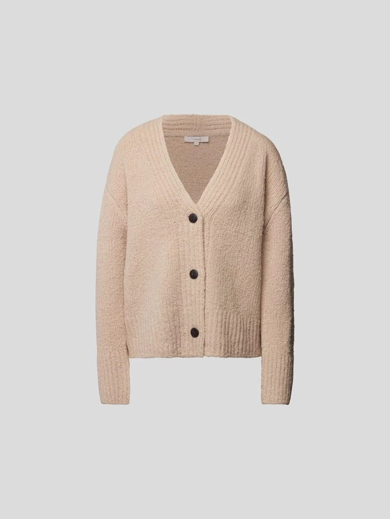 Vince long-sleeved wool cardigan - Neutrals