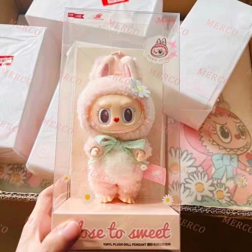 正規品　POPMART LABUBU MOKOKO 1代 キーホルダーぬいぐるみ Authentic Pop Mart Labubu Mokoko V1 Close To Sweet Plush