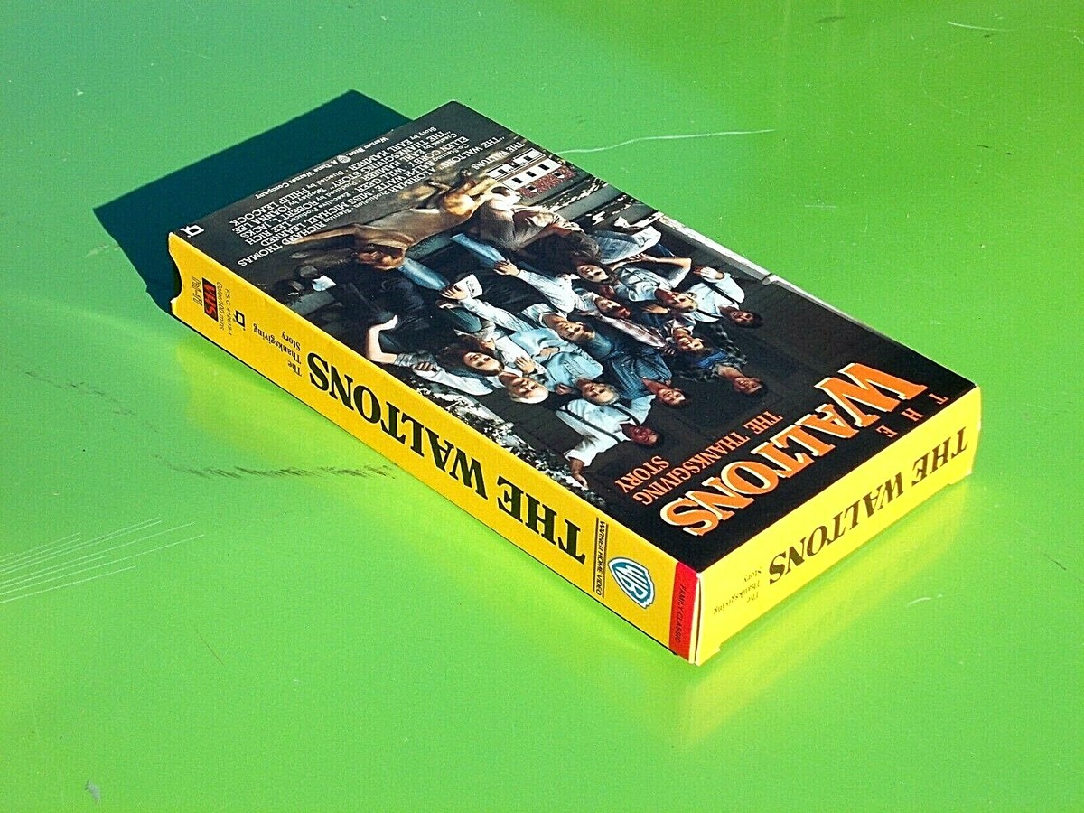 THE WALTONS - THE THANKSGIVING STORY (1991 VHS) RICHARD THOMAS