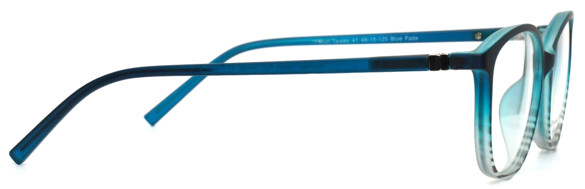 RUNWAY TWEEN 41 Blue Fade Girls Kids Semi Cat Eye Eyeglasses  display picture 2