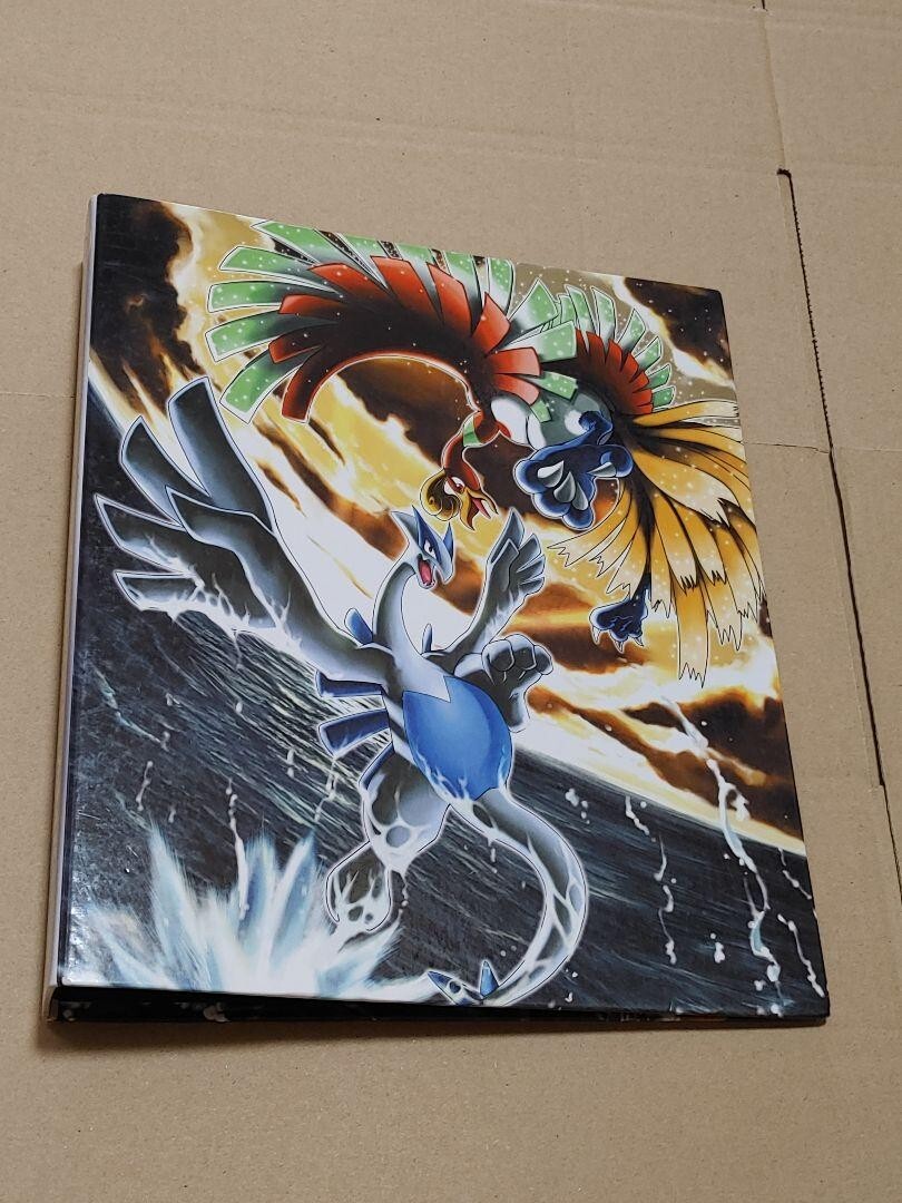 Pokemon Center Japan 3-ring binder Lugia Ho-oh Feraligatr