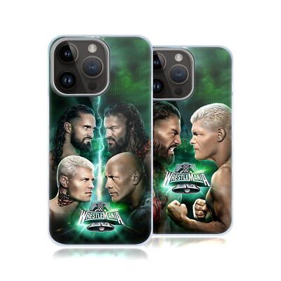 OFFICIAL WWE WRESTLEMANIA 40 HARD BACK CASE FOR APPLE iPHONE PHONES