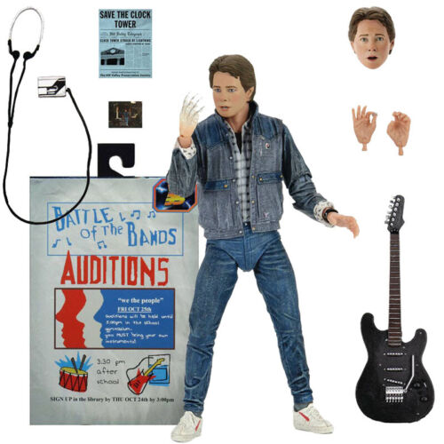 NECA Back To The Future Marty Mcfly Audition 7" Action Figure Ultimate New - Afbeelding 1 van 7