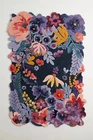 Jardin - Blue, Hand-Tufted Wool & Viscose Soft Area Rug Carpet