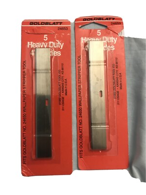 Goldblatt Wallpaper Scraper 4  Or 100mm Replacement Blades 10 Pieces OEM Blades