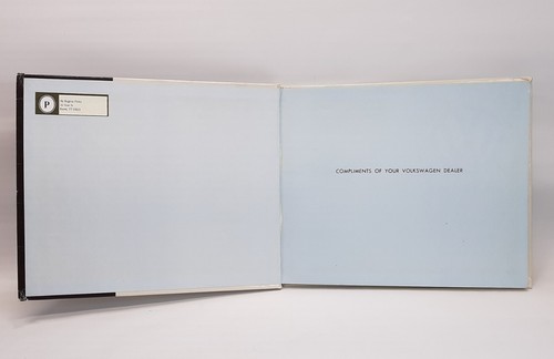 VTG 1967 VOLKSWAGEN "THINK SMALL" VW PROMO CAR DEALER HARDCOVER CARTOON BOOK - Picture 6 of 12