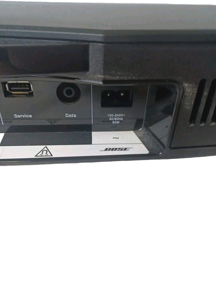 Bose Solo TV Sound System Model 410376 Black w/ Power Cable-No