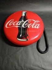 Vintage Coca-Cola Wall Mount Corded Telephone