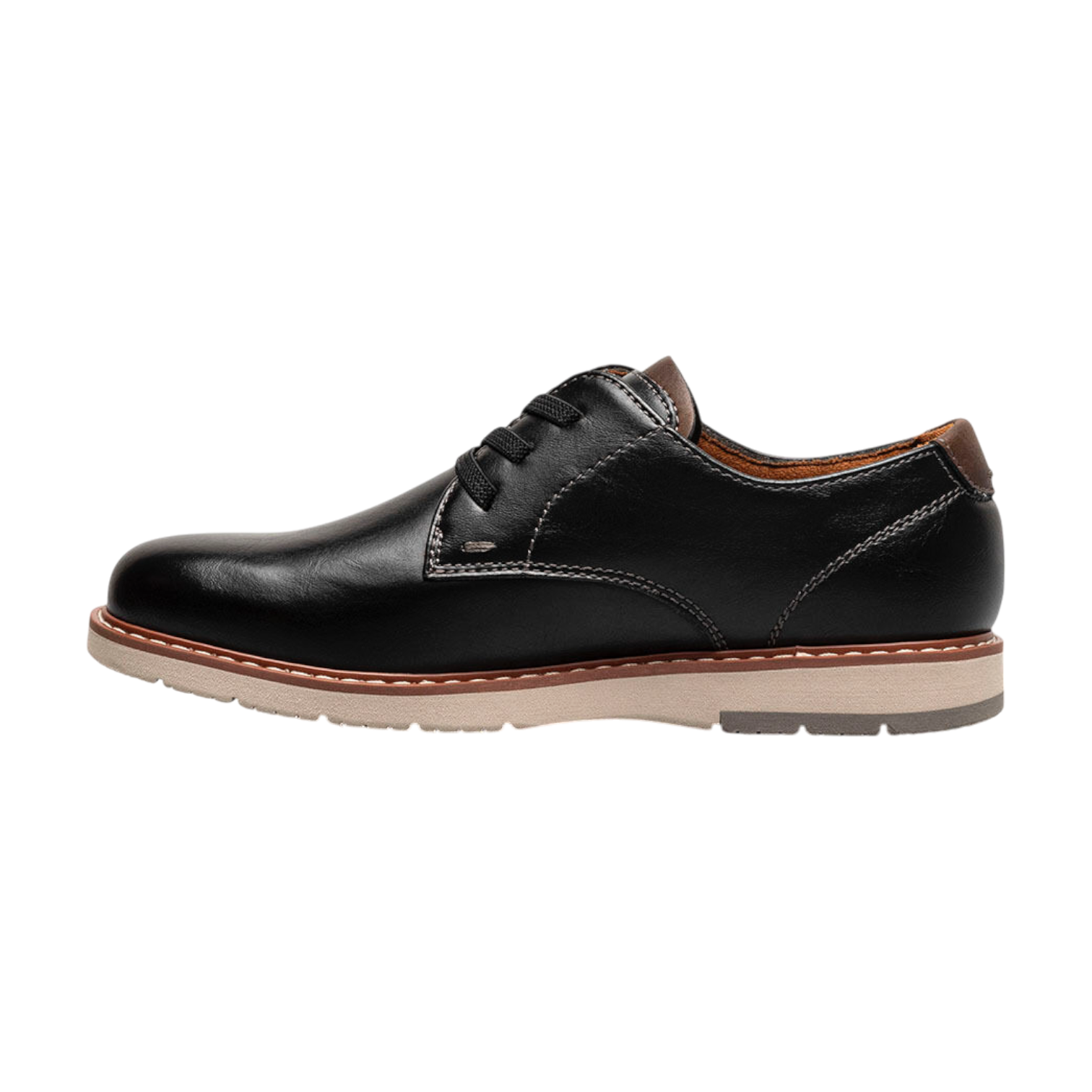 SAOLA Oxford Juniors Florsheim Vibe punta liscia nero taglia 7 M US [16699 001]