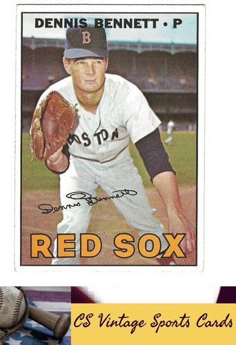 1967 Topps #206 Dennis Bennett | eBay