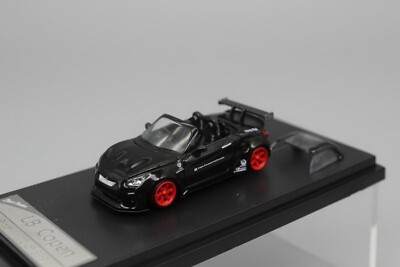 SH 1/64 Scale Daihatsu Copen LA400 Black Diecast Car Model Toy
