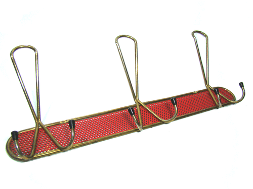 Garderobe Haken,50er Design,Perforated Coat Rack Mid Century Style Mategot 1950s - Bild 6 von 9