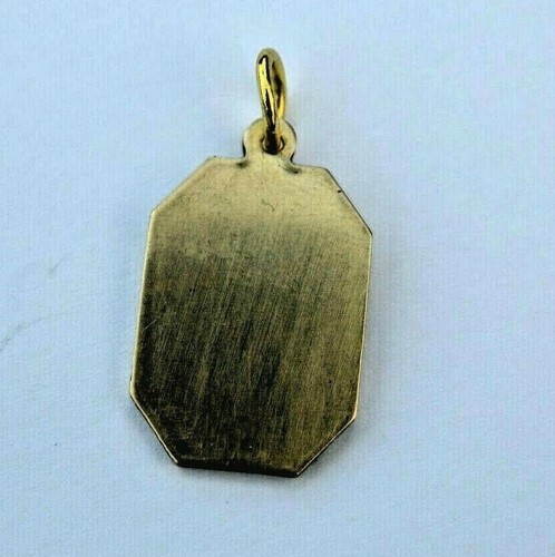 MASONIC POCKET WATCH FOB PENDANT SOLID BRASS GOLD PLATED ANY LODGE NO. ENGRAVED - Picture 7 of 7
