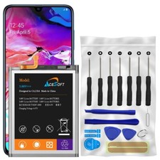 Superior Quality AceSoft 4600mAh Battery with Tools for Samsung Galaxy A70 A705U