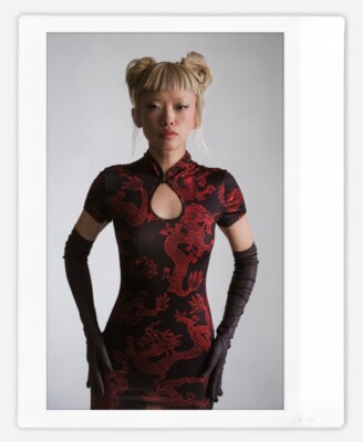 Art model Angel Instax Wide Instant Film Print