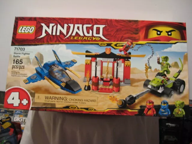 LEGO NINJAGO LEGACY SERIES STORM FIGHTER BATTLE 71703 165 PCS