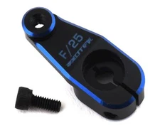 Exotek AE Aluminum HD Servo Horn (Black/Blue) (25T - Futaba/Savox/ProTek)
