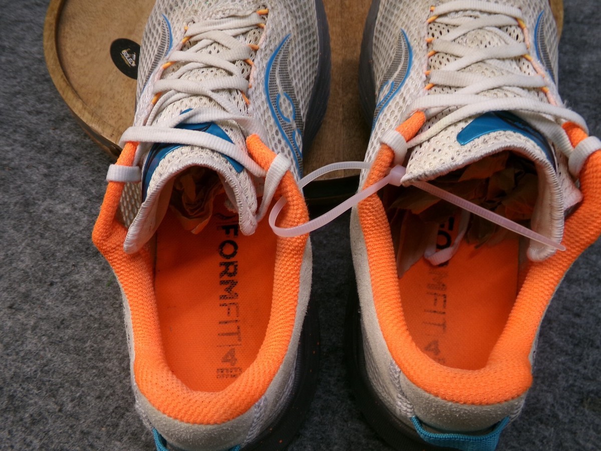 Saucony Kinvara 14 Mens Running Shoes White Grey Orange S20823-85‎ Size 8 Saucony Kinvara 14 Mens - S20823-121 main image 2