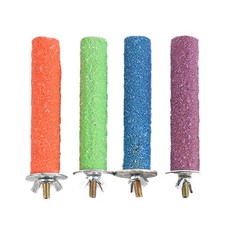 Bird Claw Beak Grinding Bar Parrot Perch Stand Stick Pet Bird Cage Station Pole