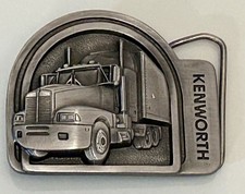 1987 Tonkin Inc Kenworth Pewter Belt Buckle