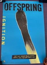 Vintage OFFSPRING Ignition PROMO POSTER 90s Punk Epitaph Rancid NOFX Pennywise !
