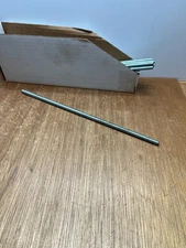 M8-1.25 X 12" Fully Threaded All Thread Zinc Plated Steel Threaded Rod