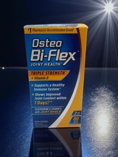 Osteo Bi-Flex Joint Health Triple Strength  Vitamin D Coated 80 Tabs Exp 07/26