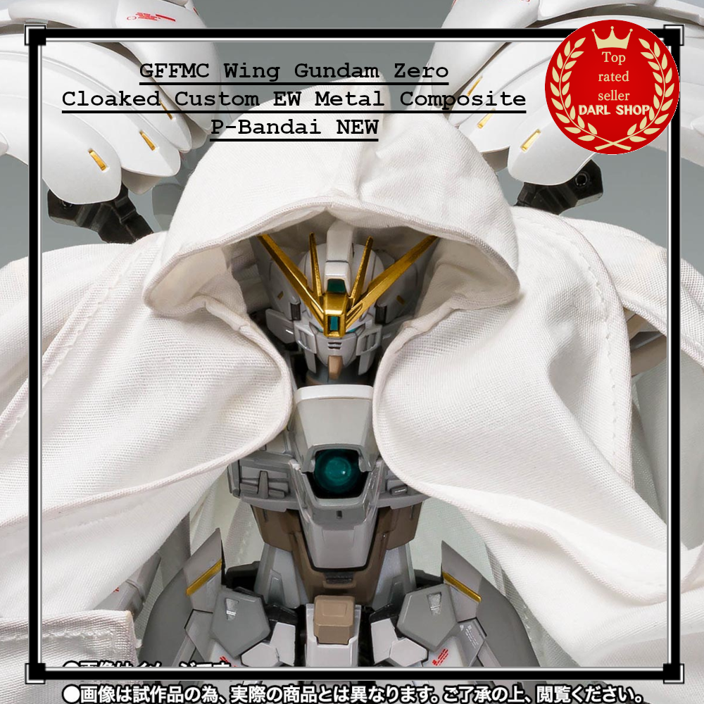 コミック・アニメ WING GUNDAM ZERO CLOAKED CUSTOM GFFMC Wing Gundam Zero Cloaked Custom EW Metal Composite P-Bandai