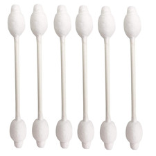 Baby Cotton Swabs, Organic Chlorine-Free Safety Swabs for Kids or Newborn Babies