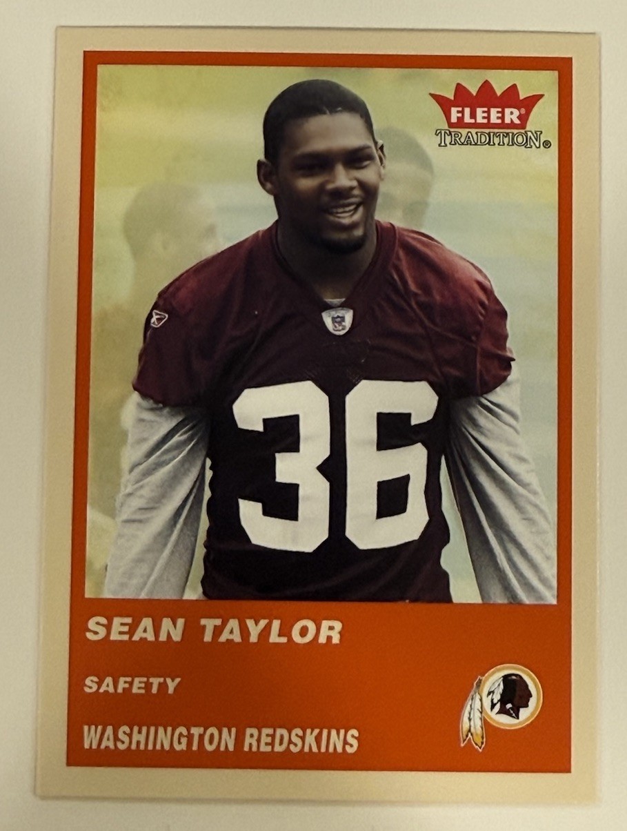 Sean Taylor Fleer Tradition #340 Base