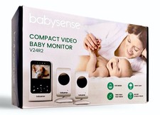Babysense V24R 2 Baby Monitor Dual Camera, Night Vision, Audio, Temp Display  