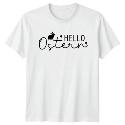 Stylisches Hello Ostern T-Shirt Deutsch Ostern Ostern Geschenk für Sie und Ihn