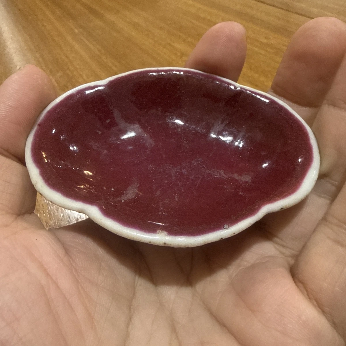 陶瓷中国古董碗红色| eBay