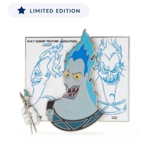 PRESALE - Hades Pin – Hercules – Brush of Magic – Disney Pins preorder