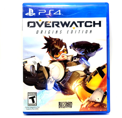 Overwatch Origins Edition Playstation 4 Complete CIB  --   TESTED/WORKING